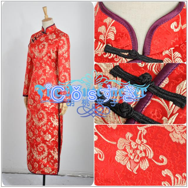 食戟のソーマ 田所 恵 たどころ めぐみ チャイナドレス コスプレ衣装