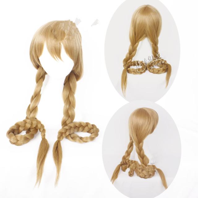 DK1596 シャイニング・ハーツ☆アミル 風 衣装+ウイッグ コスプレ衣装