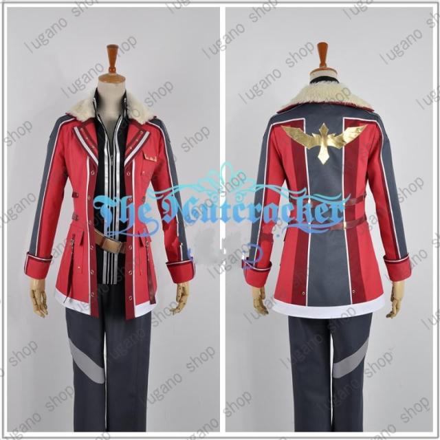 英雄伝説　閃の軌跡 　リィン シュバルツァー(Rean Schwarzer)  風 コスプレ衣装+ウィッグセット　クリスマス、ハロウィン　イベント仮装 英雄伝説 閃の軌跡 リィン シュバルツァー(Rean Schwarzer) 風