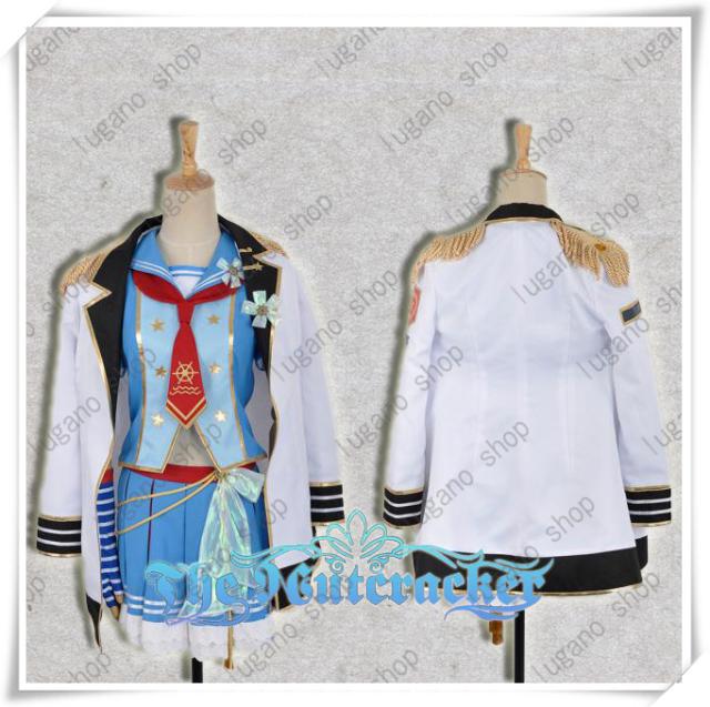 Love Live!ラブライブ！　園田 海未 海軍シリーズ  風 コスプレ衣装 完全オーダーメイドも対応可能