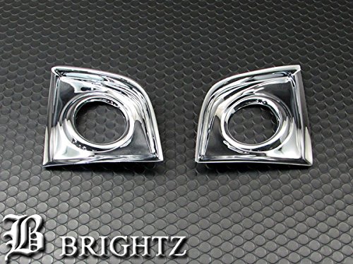 BRIGHTZ AZワゴン MJ22S メッキフォグライトカバー Aタイプ FOG−COV−199