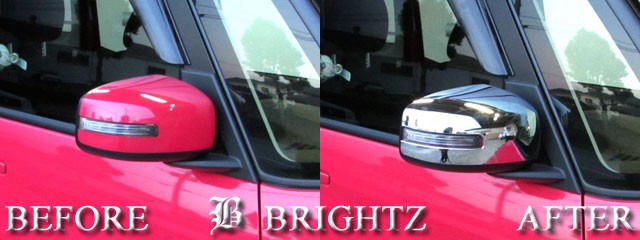 BRIGHTZ デイズ B21W メッキ ドアミラーカバー Aタイプ MIR−SID−098