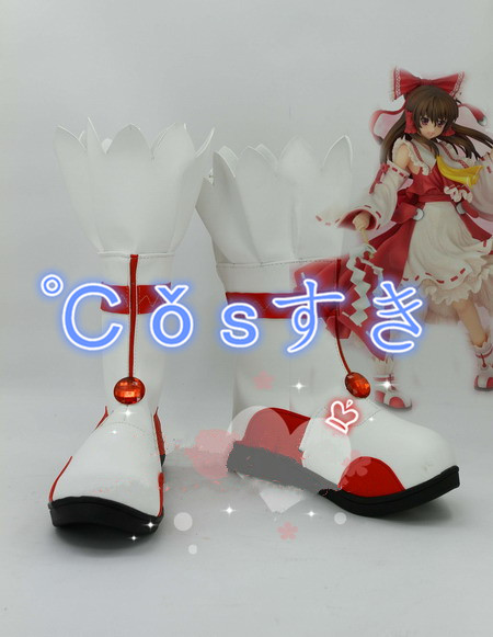 東方Project 博麗 霊夢 はくれい れいむ 東方香霖堂 コスプレブーツ 靴 コスプレシューズ cosplay イベント ハロウイン パーティー 仮装の通販は