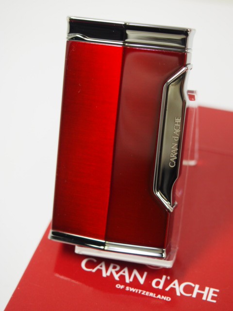 豪華 Caran D Acheカランダッシュ ライター Cd 1103ターボ式ガス赤 新品 の通販はau Pay マーケット だるまや Zippo Shop Darumaya