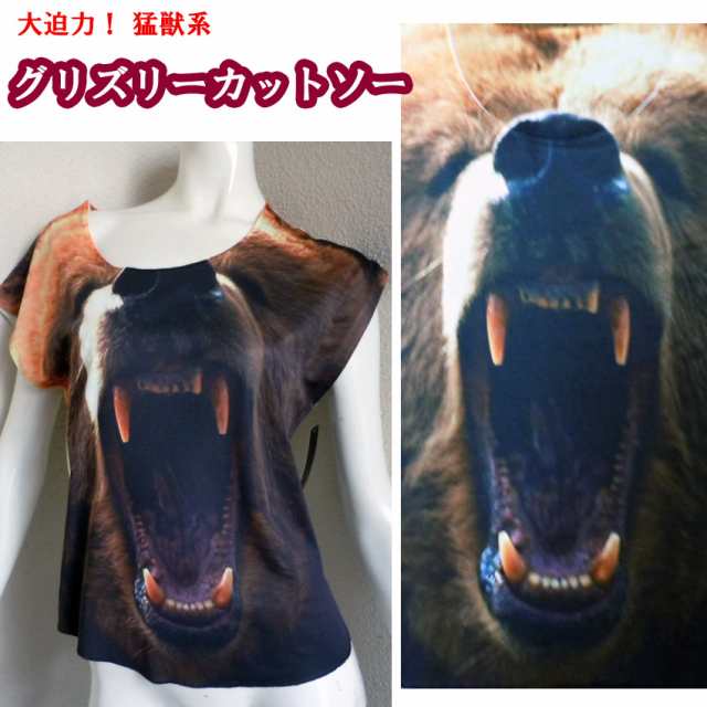 送料無料条件有tシャツ熊ベアーｂｅａｒプーさん ドルマンカットソーテディベアパンダ熊猛獣 ｂ柄グリズリー 個性的ワイルドの通販はau Pay マーケット プラスチカネットショップ