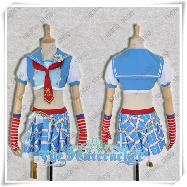 Love Live!ラブライブ！ 星空 凛 海軍シリーズ 風 コスプレ衣装 完全