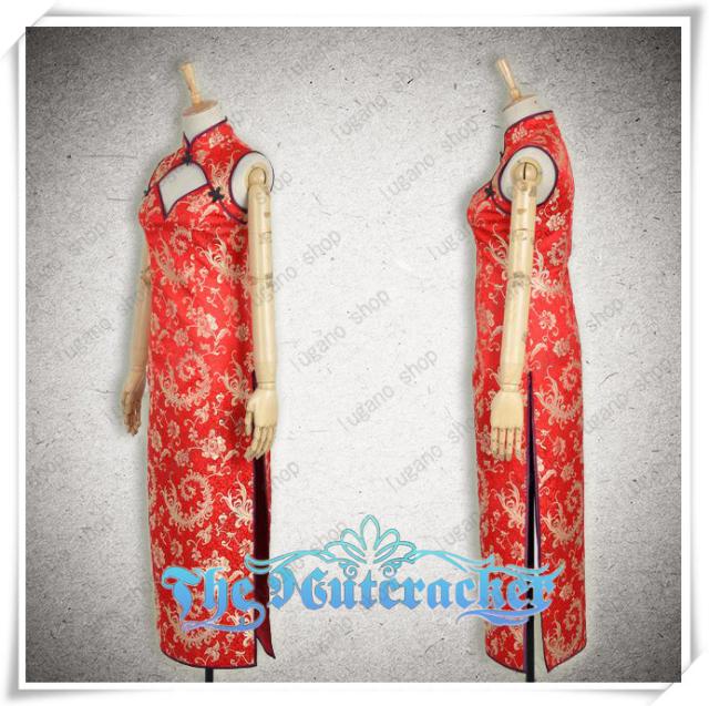 食戟のソーマ   薙切 アリス（なきり ありす）  チャイナドレス  風 コスプレ衣装 完全オーダーメイドも対応可能