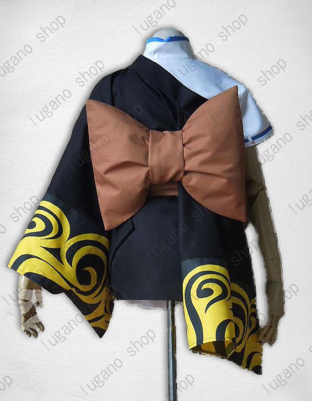 LUGANO 銀魂 坂田 金時（さかた ぎんとき）女体 坂田 金子 風 コスプレ