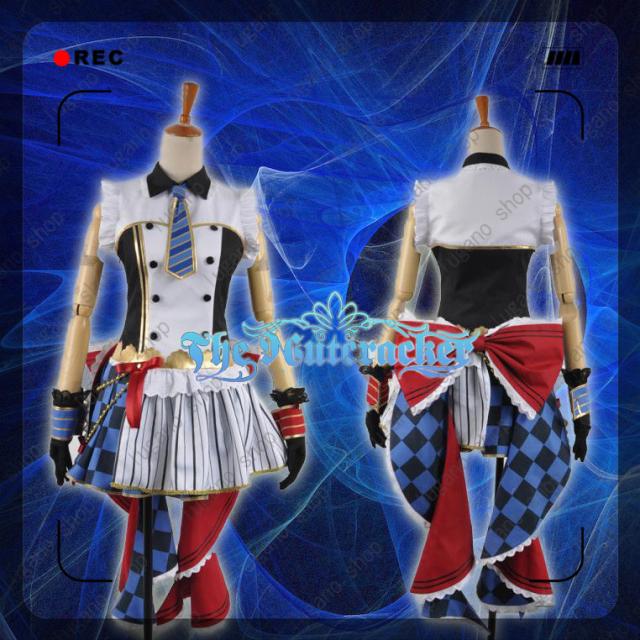 ラブライブ！LoveLive! 風 園田海未 コスプレ衣装 ワンピース cosplay 日常服 コスチューム イベント アニメ Love Live! ラブライブ! 夢の扉 園田海未 コスプレ衣装 [4268]