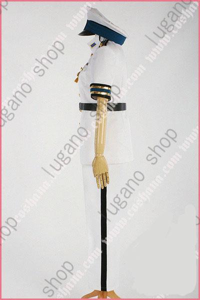 Free! フリー　七瀬遥 軍服　風  衣装+ウイッグ+靴フルセット コスプレ衣装　新品　完全オーダメイドも対応可能 Free! フリー 七瀬遥 軍服 風 衣装+ウイッグ+靴フルセット コスプレ