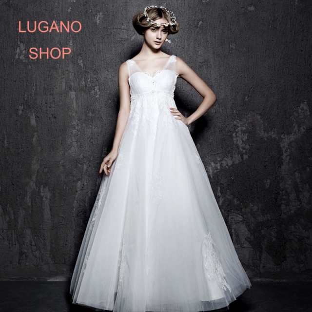 欧米デザイン2017　 ウェディングドレス.ドレス.プリンセス..結婚式.演奏会.　ベール・グローブ・パニエ無料付き