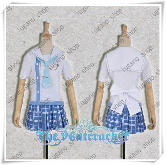 Love Live!ラブライブ！　園田 海未 海軍シリーズ2  風 コスプレ衣装 完全オーダーメイドも対応可能