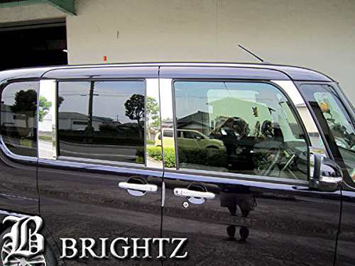 BRIGHTZ タントカスタム LA600S LA610S 超鏡面ステンレスメッキピラー