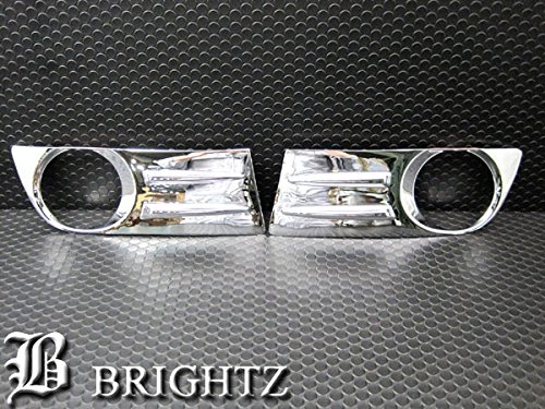 BRIGHTZ アルファードV 10 15 前期 メッキフォグライトカバー FOG−COV−056