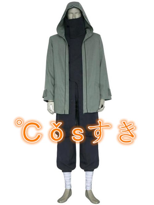 ナルト 油女シノ コスプレ 衣装 ウィッグ フルセット