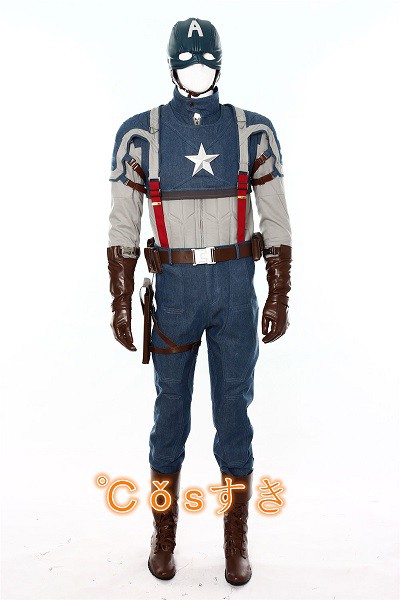 Captain America Steven Rogers スティーブン・ロジャーズ コスプレ衣装 COS 高品質 新品 Cosplay アニメ コスチューム