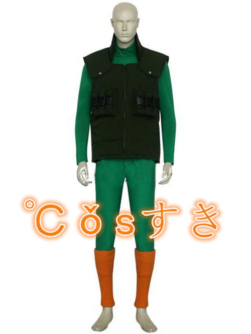 NARUTO ナルト マイト・ガイ コスプレ衣装 COS 高品質 新品 Cosplay