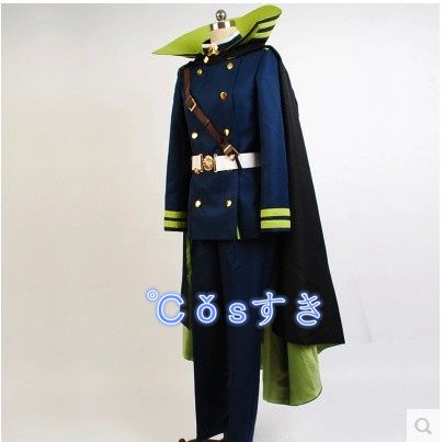 コスプレ衣装 終わりのセラフ 百夜優一郎 軍服 制服 COS 高品質 新品 コスチューム cosplay衣装_1