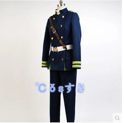 コスプレ衣装 終わりのセラフ 百夜優一郎 軍服 制服 COS 高品質 新品 コスチューム cosplay衣装_3