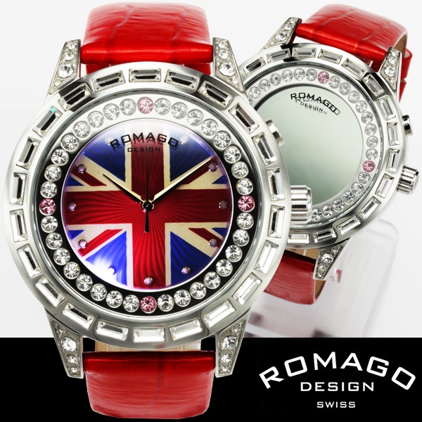 Romago ロマゴ スワロフスキー 腕時計 メンズ レディース ミラーウォッチ ロマンスシリーズの通販はau Pay マーケット Olive