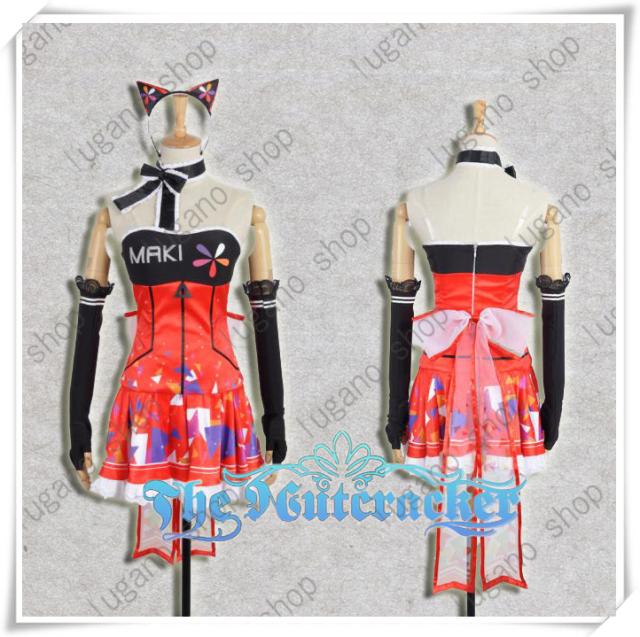 Love Live!ラブライブ！　西木野 真姫 ゲームシリーズ  風 コスプレ衣装 完全オーダーメイドも対応可能