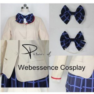 てさぐれ!部活もの　佐藤陽菜 / 田中心春 女子制服風 　 コスチューム  コスプレ衣装  完全オーダメイドも対応可能