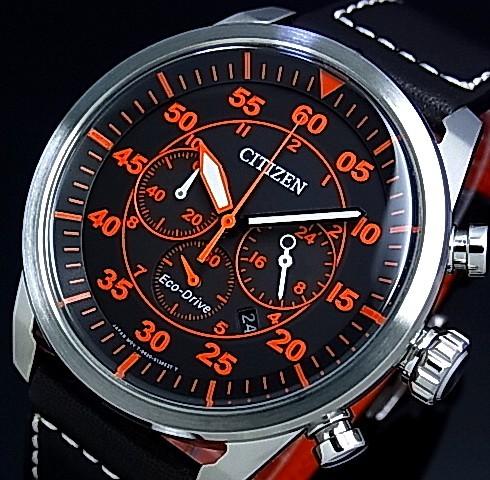 Citizen シチズン クロノグラフ メンズ ソーラー腕時計 ブラック文字盤 ブラックレザーベルト Ca4210 08e 海外モデルの通販はau Pay マーケット Bright