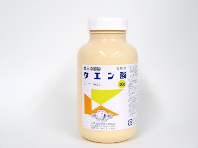 小堺製薬 食品添加物 クエン酸 500gの通販はau Pay マーケット エナジードラッグ