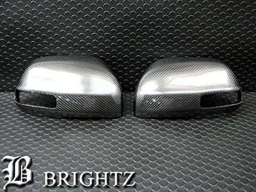 BRIGHTZ ラクティス 100 105 リアルカーボンドアミラーカバー Lタイプ CAR−MIR−002