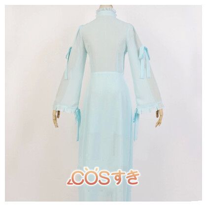 Fate stay night フェイト ステイナイト セイバー 風 Saber 夏 シフォン 制服 ドーレス 変装 仮装 コスプレ衣装 cosplay衣装 新品_2
