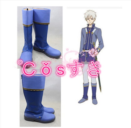 赤髪の白雪姫 ゼン ウィスタリア コスプレブーツ 靴 コスプレシューズ cosplay イベント ハロウイン パーティー 仮装の通販は