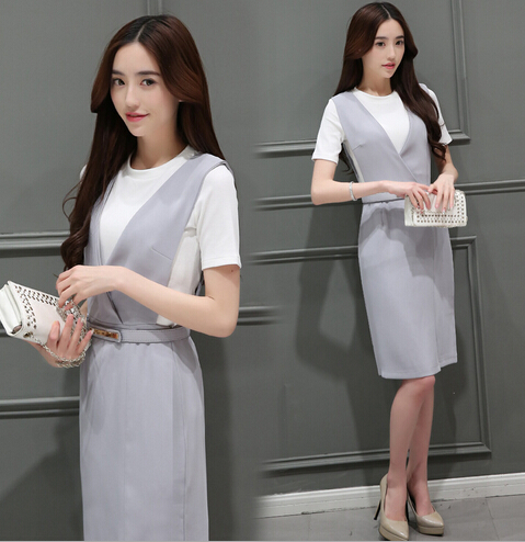 半袖ロングワンピース レディース 無地 Ol通勤 純色 女性用 夏用 カジュアルウエア 半袖シャツロングワンピースの通販はau Pay マーケット ヒナギクファッション