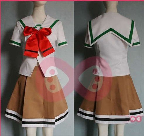 ときめきメモリアル２　一文字茜　夏制服 風  コスプレ衣装 　完全オーダーメイドも対応可能