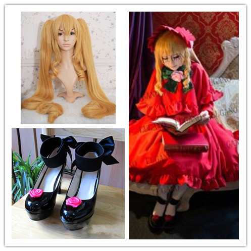 ローゼンメイデン Rozen Maiden 真紅 風 衣装 ウイッグ 靴 コスプレ衣装 新品 完全オーダメイドも対応可能の通販はau Pay マーケット ルガーノショップ