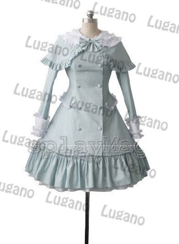 ◆ 萌えゴシック　ロリータ風　Sweet Gothic Lolita 風 35 　コスプレ衣装　 新品　完全オーダメイドも対応可