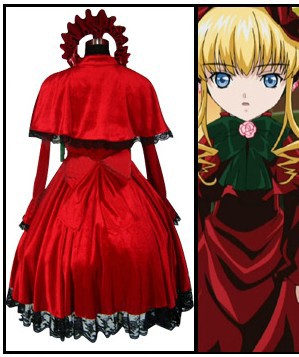 DK973　ローゼンメイデン★RozenMaiden　★真紅 （しんく）　風 コスプレ衣装　 完全オーダメイドも対応｜au PAY マーケット