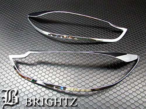 BRIGHTZ アテンザセダン GJ 前期 メッキヘッドライトリング HEAD−014