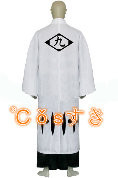 BLEACH ブリーチ 風 九番 東仙要 とうせんかなめ コスプレ衣装 COS 高
