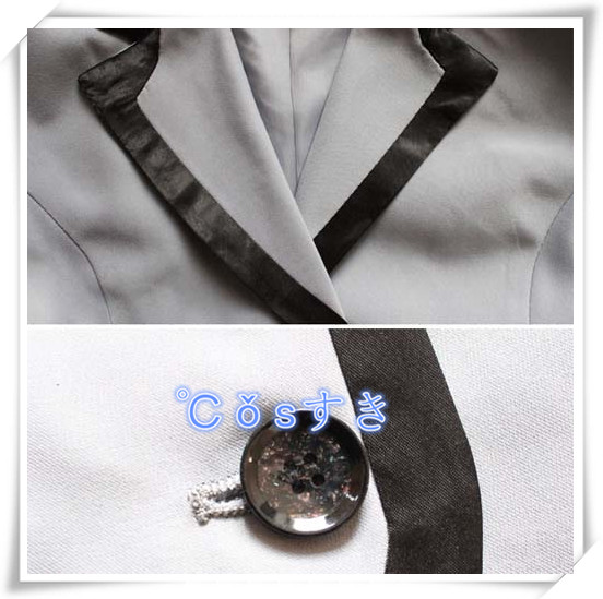 暗殺教室 茅野 カエデ 女性制服 ウイッグ付け  コスプレ衣装  COS 高品質 新品 Cosplay アニメ コスチューム_5
