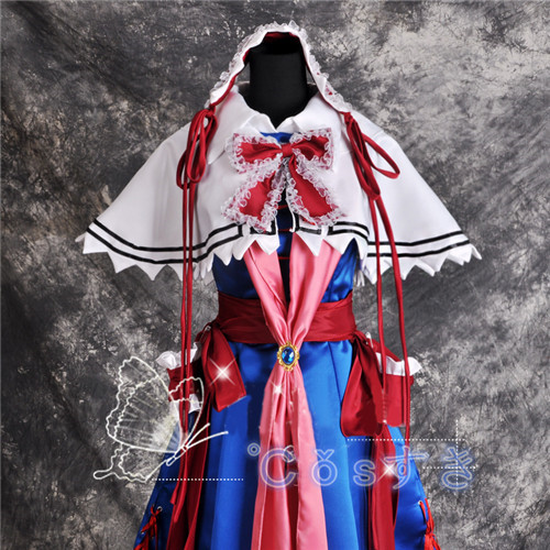 東方Project  紅魔城伝説 こうまじょうでんせつ  アリス  コスプレ衣装  高品質 新品 Cosplay  コスチューム 仮装_2