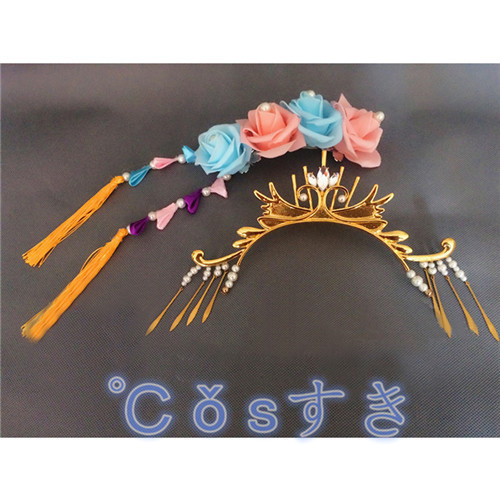 ラブライブ! Lovelive! 絢瀬絵里 あやせ えり 王冠 髪飾り コスプレ道具 cosplay イベント ハロウイン パーティー 変装用の通販は