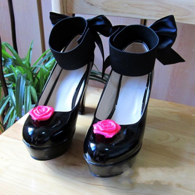 ローゼンメイデン☆Rozen Maiden 真紅 風  衣装+ウイッグ+靴 コスプレ衣装　新品　完全オーダメイドも対応可能_4