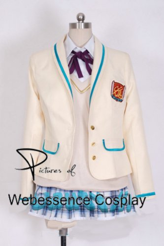ストームラバー　セントルイスハイスクール　女子制服　 風　コスプレ衣装 完全オーダーメイドも対応可能  の通販は 13,350円