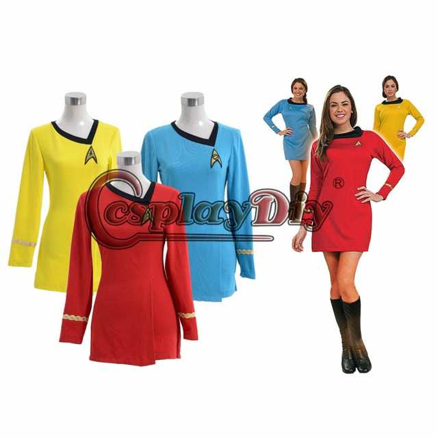 高品質 高級コスプレ衣装 スタートレック 風 オーダーメイド コスチューム Star Trek Dress Costume Female Duty Uniform の通販は