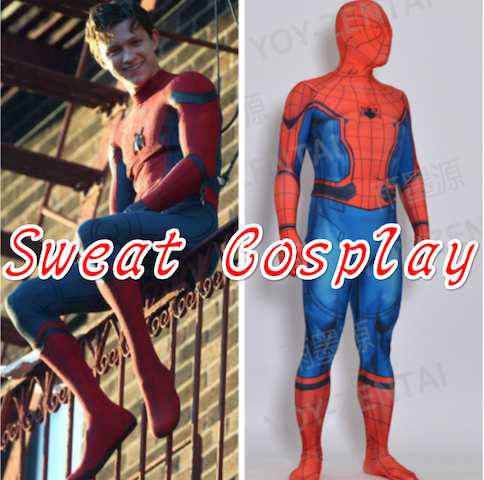 高品質 高級コスプレ衣装 スパイダーマン 風 ジャケット