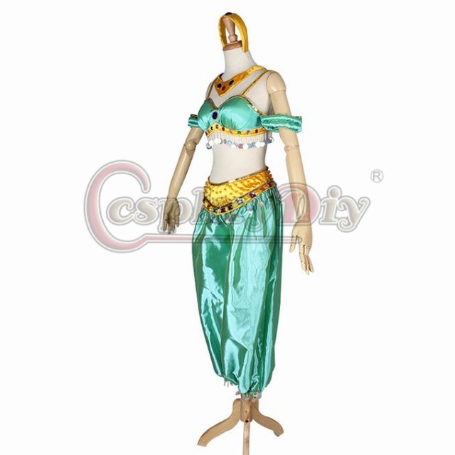 高品質 高級コスプレ衣装 ディズニー アラジンと魔法のランプ 風 アラビアン ナイト ジャスミン タイプ Aladdin Jasmine Dance Dressの通販はau Pay マーケット ワタナベコーポレーション