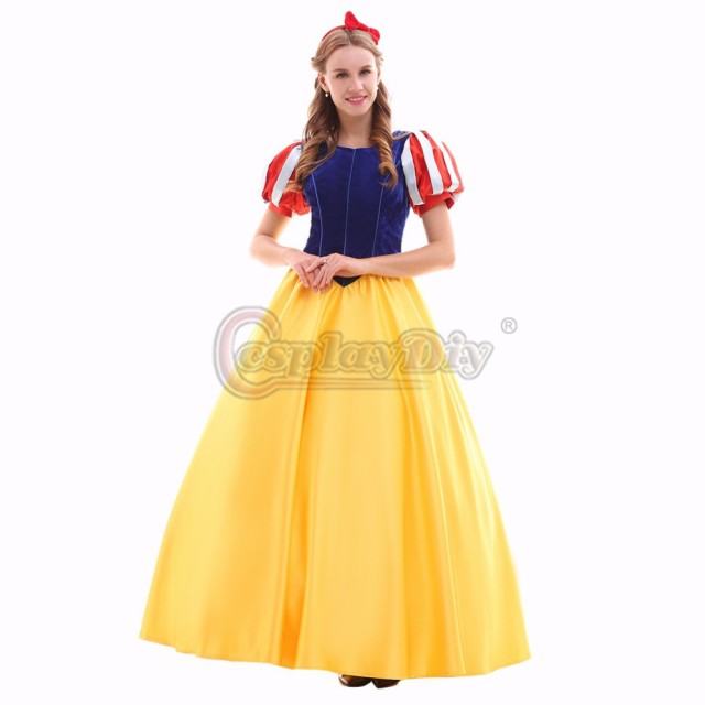 高品質 高級コスプレ衣装 ハロウィン ディズニー 風 プリンセス ドレス 白雪姫 タイプ Snow White Dress Costume Adult Princess Weddingの通販はau Pay マーケット ワタナベコーポレーション