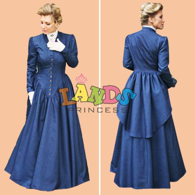 高品質 高級 衣装 ドレス コスチューム 中世 ビクトリア ウェディング 結婚式 コスチューム 晩餐会 鹿鳴館 ダンス 仮装 制服  社交ダンスの通販は