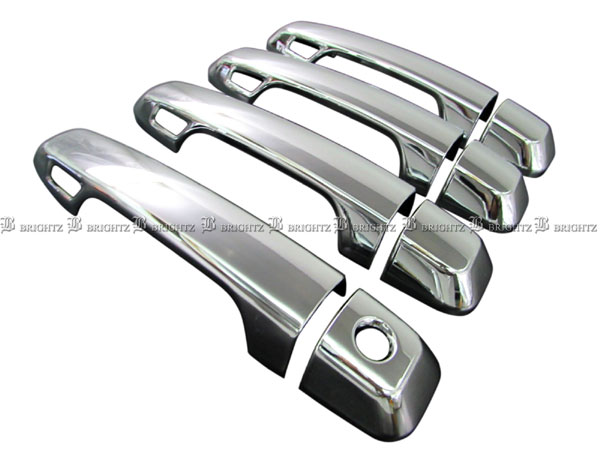 BRIGHTZ ランクル 200 URJ202W 後期 メッキドアハンドルカバー ノブ Cタイプ ランドクルーザー DHC−NOBU−258の通販は 5,113円