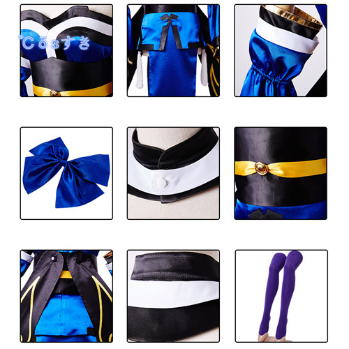 コスプレ衣装 Fate stay night フェイト ステイナイト キャスター 風 コスプレ衣装COS 高品質 新品 Cosplay アニメ コスチューム_6